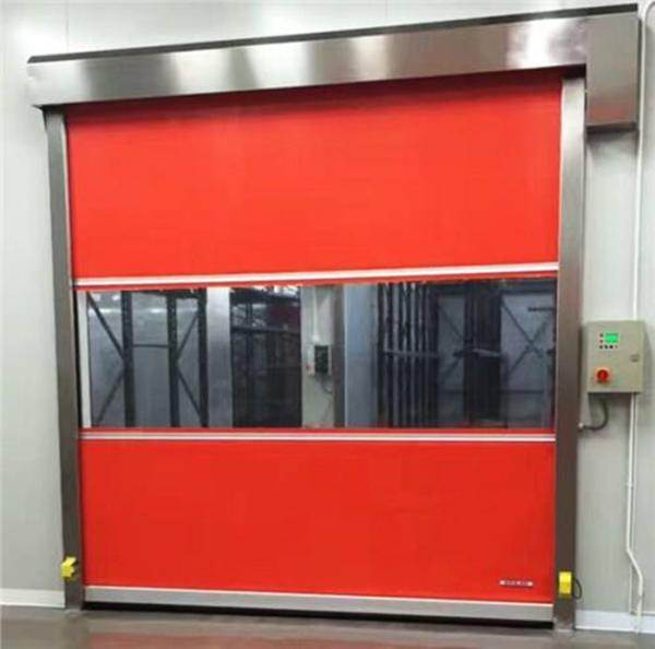 Cheap Manual Remote Control High Speed Roller Shutter Doors Wind Resistance for sale