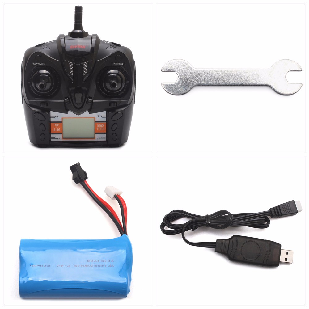 2.4GHz 4 Channel High Speed Remote Control RC Boat With LCD Screen