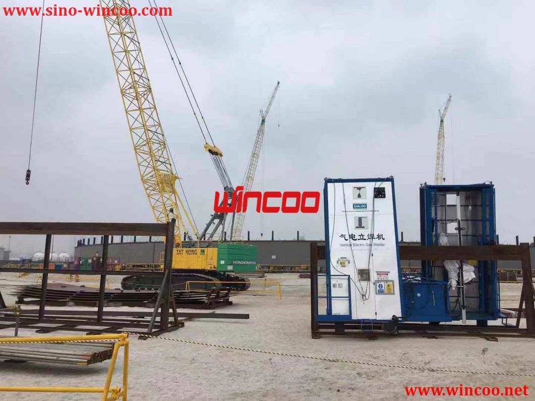 Automatic Vertical Electric Gas Welder/Egw/ Automatic Tank Welding Machine/ Tank Welding Tractor/ Tank Welding Carraige/ Tank Vertical Seam Welder/ Tank Welding