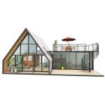 EU Modern Design Wooden Container House for Couples' Holiday or Hotel Main