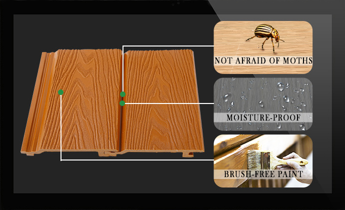 Durable Eco Waterproof Ceiling Rot Proof For Interior Decor In Linyi PVC UPVC WPC Wall Panel