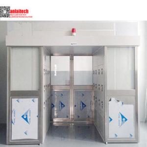 Quality Roller Door / Sliding Door Air Shower Room Cargo Air Shower Cleanroom wholesale