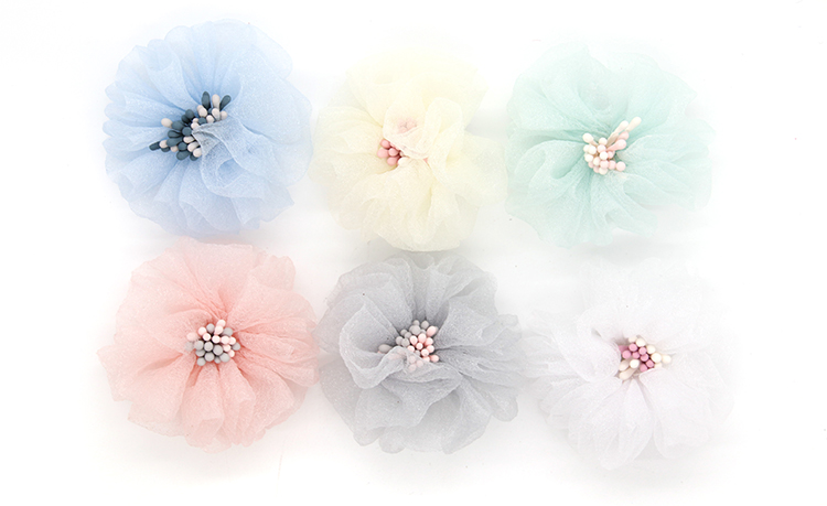Fashion Style Shoe Lace Flowers With Special Cloth Material For Women