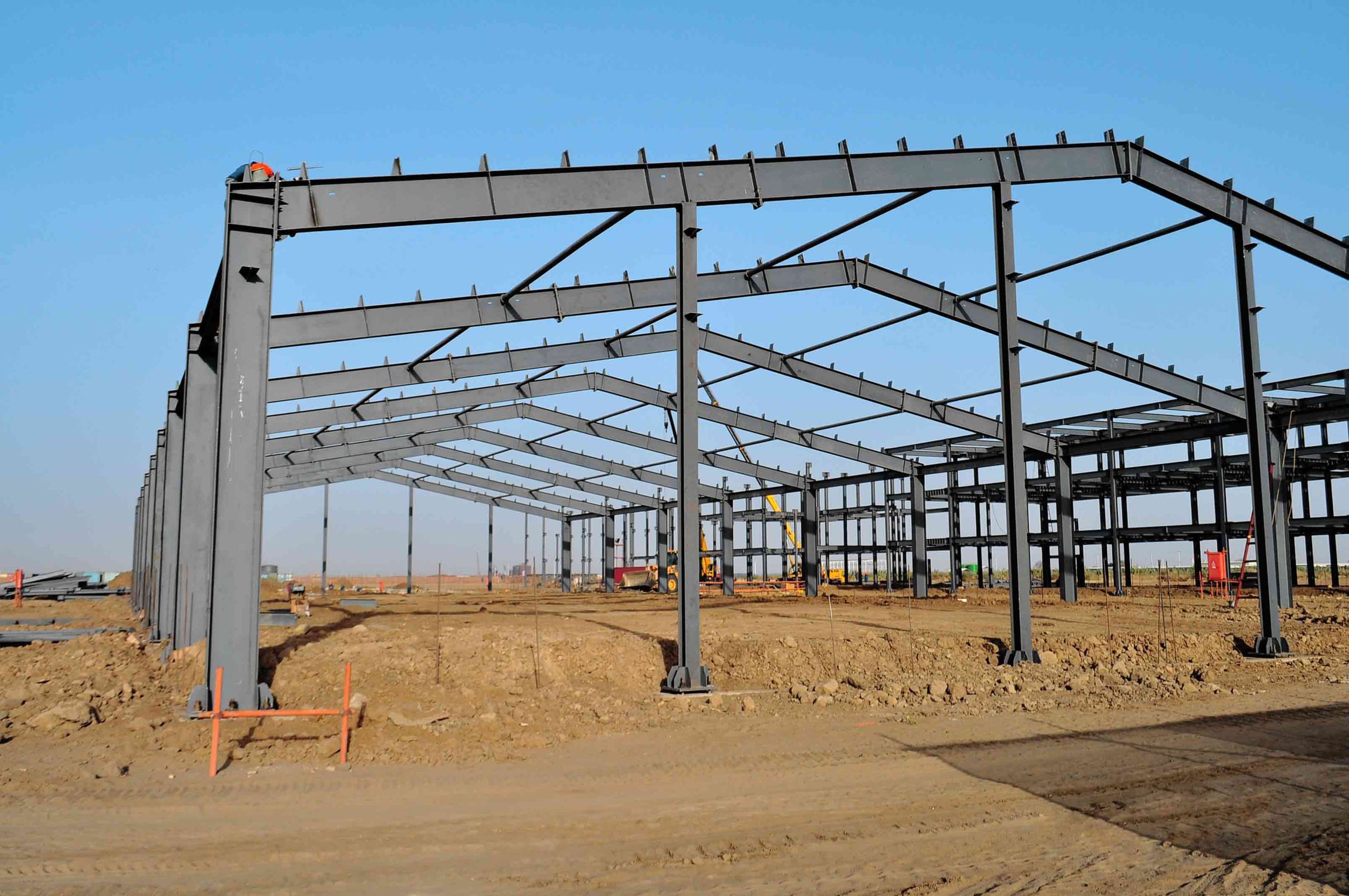 Customized Warehouse Steel Shed Construction Prefabricated Steel Church Buildings