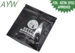 Opaque Plastic Lockable Medication Bag , Stand Up k Bags For Vegan Energy Weed