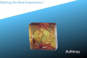 Quality cristal ashtray/ashtray/glass ashtray/cigarette gift/tiger ashtray wholesale