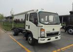 8 Tons Light Duty Truck LHD 4X2 SINOTRUK HOWO 116HP ZZ1087D3614C180