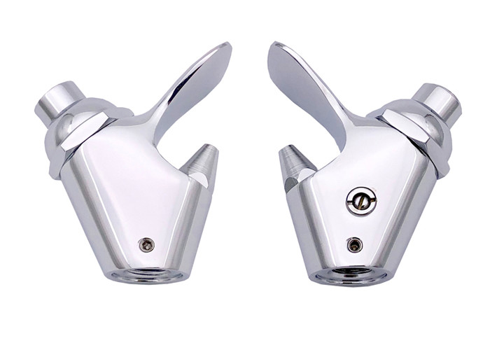 Push Button Control Drinking Fountain Bubbler Faucet , Self Closing Bubbler Faucet