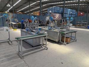 Quality CE Certified Fast Medical Face Mask Machine For Making 3 Ply Face Mask wholesale