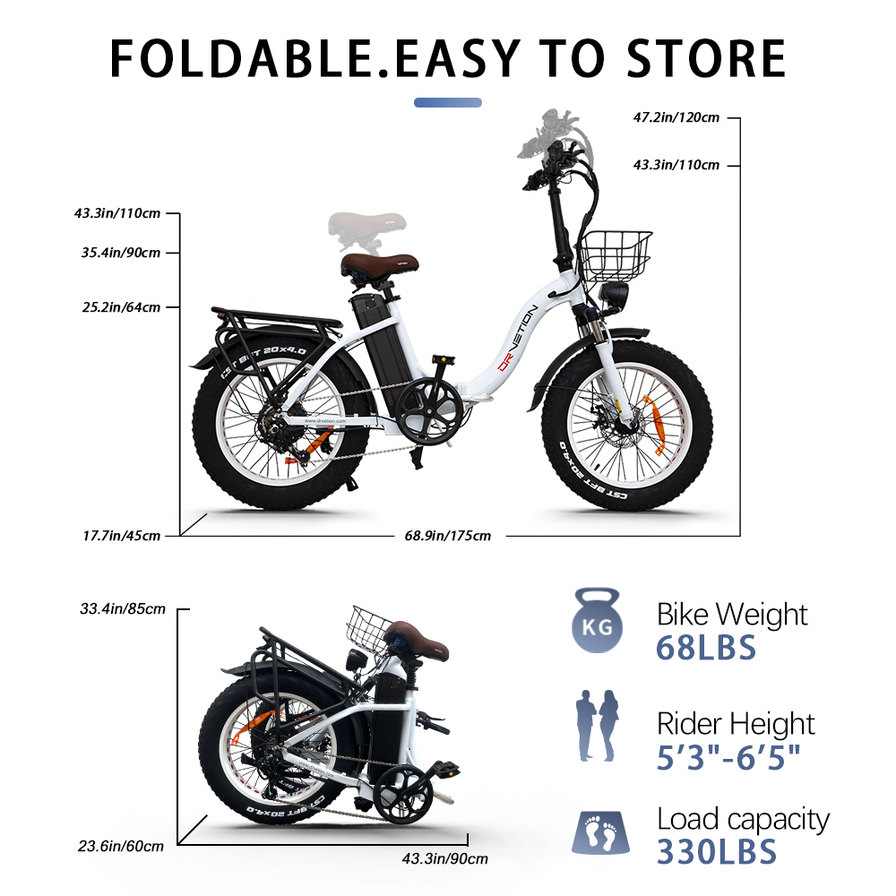 45 Km/h Max Speed Fast Folding Electric City Mountain Bicycle With Integrated Battery