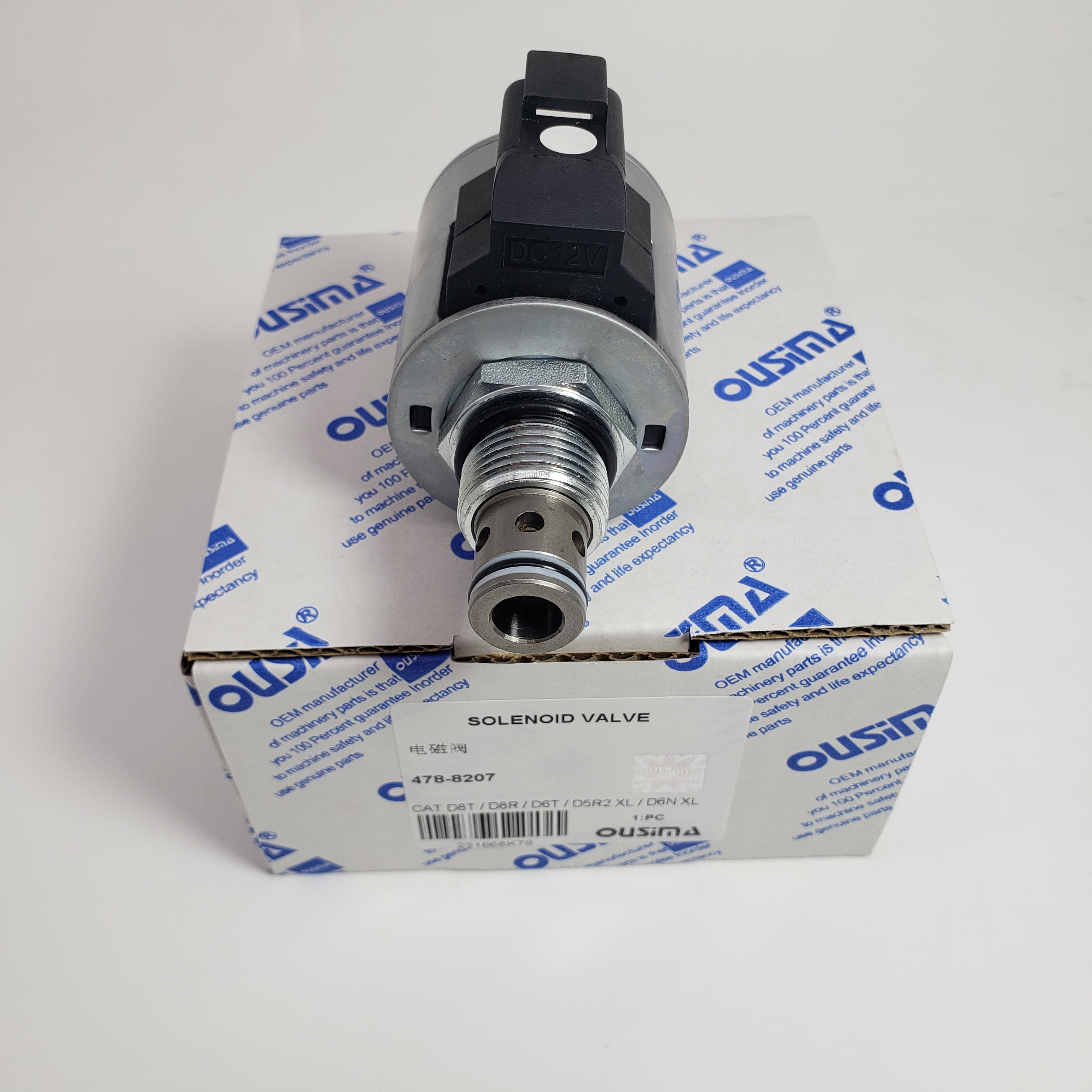 Solenoid Valve 478-8207 4788207 For CAT D5R2 XL D6N XL D8R