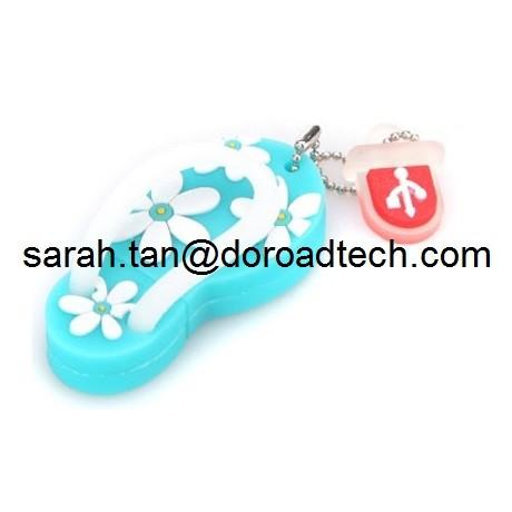 Promotional Gift Slippers Shape Personalize Design USB Flash Drive Factory Price