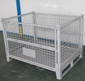 Quality Heavy Duty Industrial Stackable Pallet Metal Cage wholesale