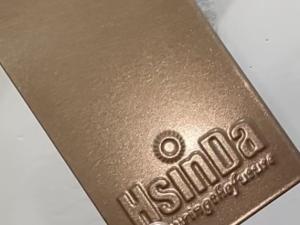 Quality Durable Metallic Brown Powder Coating For Building Piant wholesale