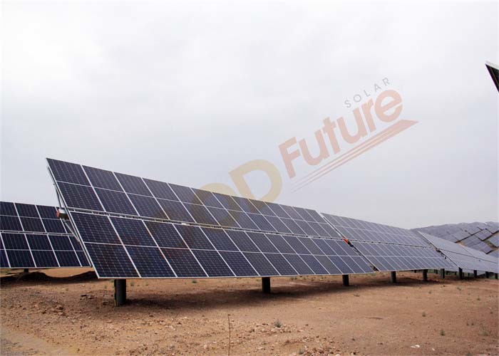 PV Panel One Axis Solar Tracker 150w Passive Solar Tracker