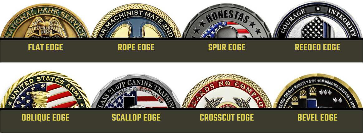 1.75 Inch Collectible Zinc Alloy Metal Coins Featuring 7 Deadly Sins Theme