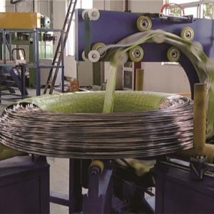 Quality 20-90r/Min Steel Wire Packing Machine Strand Horizontal Coil Packing Machine wholesale