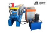 Galvanized Steel Profile Sheet Roofing Machine , Reliable C Z Purlin Making