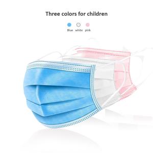 Quality Surgical Earloops Kids 3 Layers Disposable Face Mask wholesale
