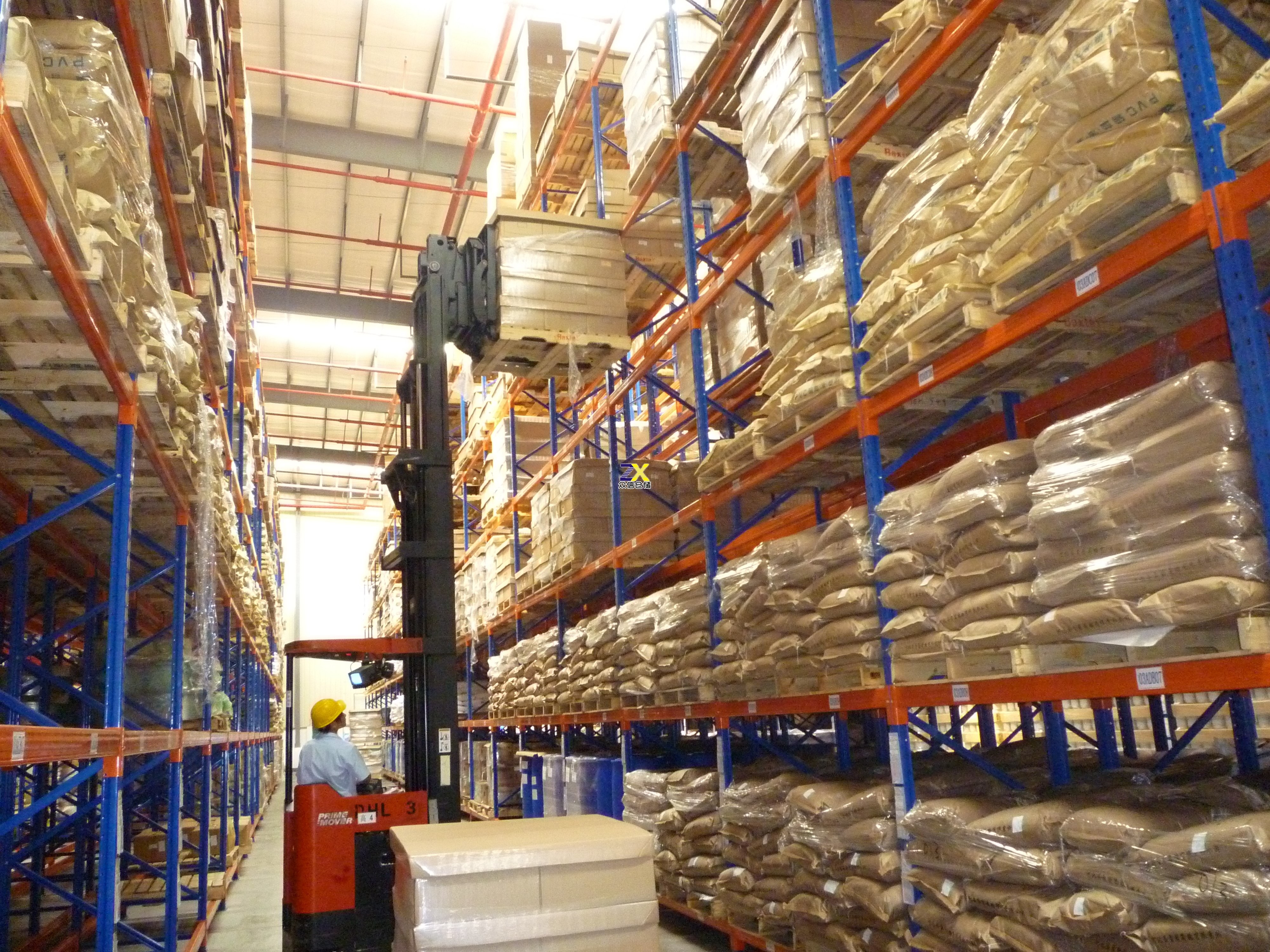 Industry Metal Medium Duty Warehouse Pallet Storage Rack 3-11 Layers