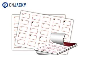 Quality PVC / ABS / PET Material Smart Card Inlay , NFC Wet IC / ID PVC Card Inlay 2x5 A4 Size wholesale
