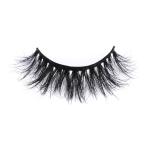 Cruelty Free Invisible Band Eyelashes , Black 16mm Strip Lashes