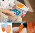 Promotional Customized color PVC travel Passport Cover, Ticket Holder Travel