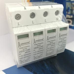 Quality 35MM Standard Rail Power Surge Protection Device 385V For Equipment Room wholesale