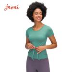 Women Bandage Activewear T Shirts Yoga T-Shirts Fitness Workout Apparel