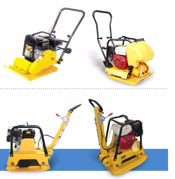 High Performance Earth Plate Compactor 5.5HP Honda Gasoline Engine