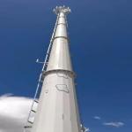 Q235B Q345B Polygon Telecom Telescoping Antenna Mast