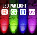 3pcs * 4W 4 IN 1 RGBAW Mini LED Battery Powered Led Par Light for Stage