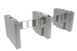 Heavy Duty Solenoid Train Station Turnstile RFID Card Pedestrian Access Control