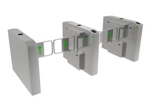 Quality Heavy Duty Solenoid Train Station Turnstile RFID Card Pedestrian Access Control wholesale
