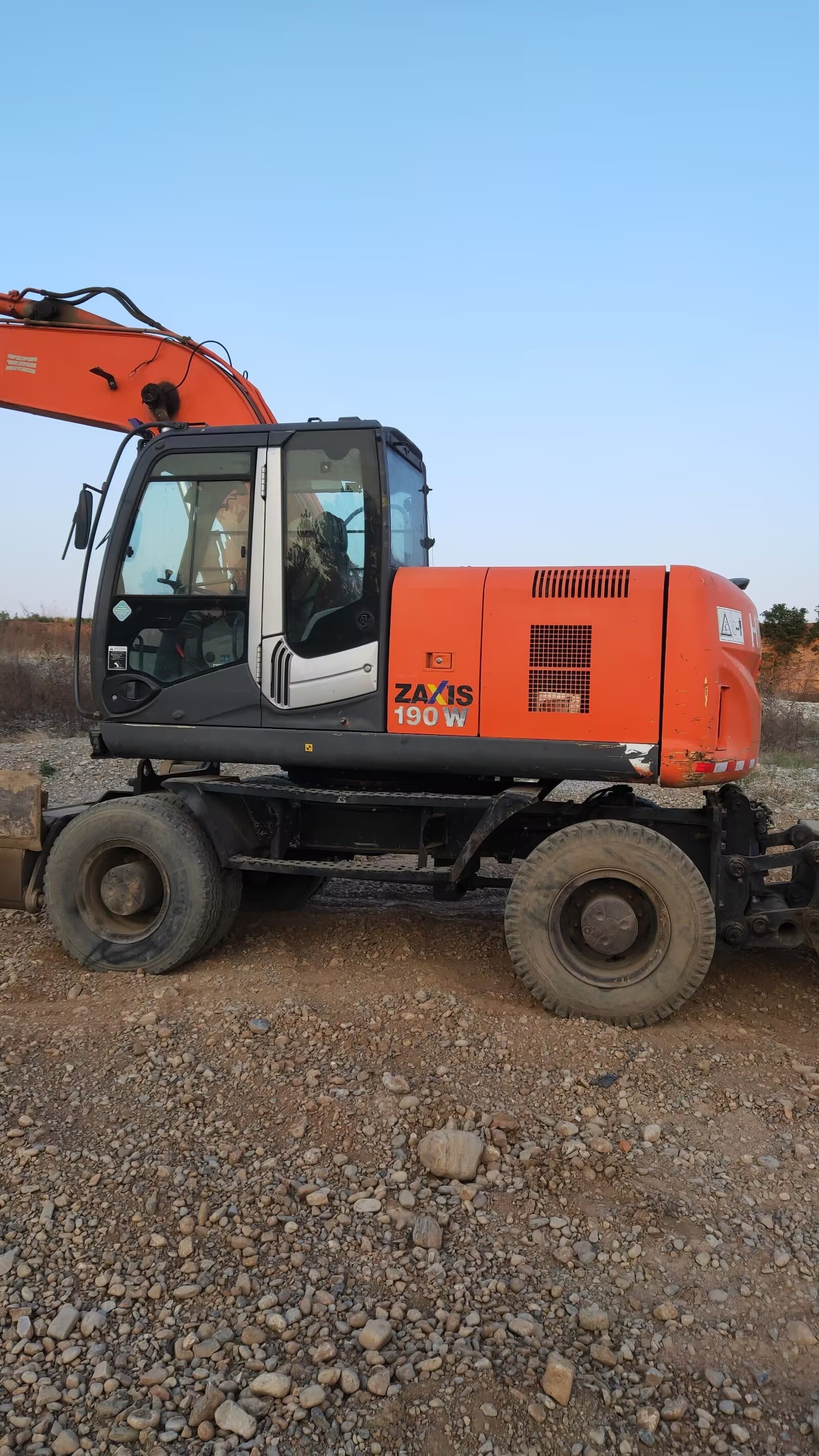 Hitachi ZX190W-3 Wheeled Excavator 19 Ton Class