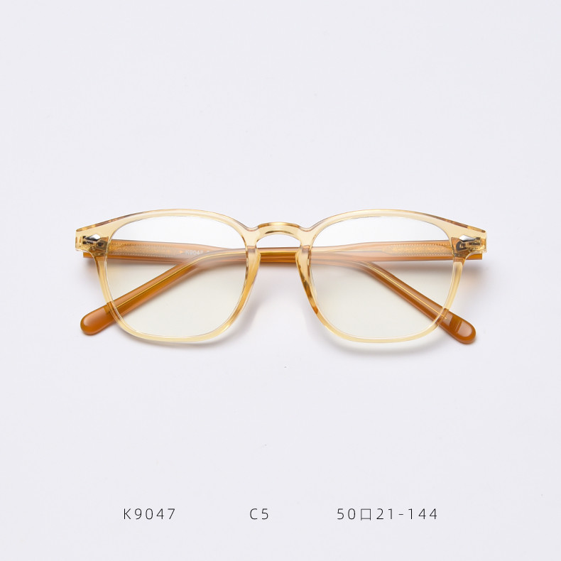 OEM/ODM Simple TR90 Material Glasses Square Computer Anti Blue Light Blocking