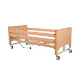 Unfolded Medical Wood Bed Home Care Hospital Furniture for Commercial