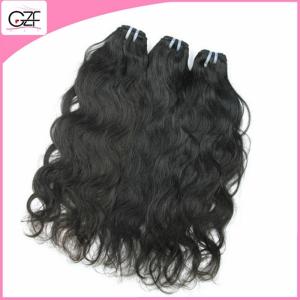 Quality High Quality Remy Human Hair Extensions 10-30'' Stock Peruvian Virgin Natural Wave wholesale