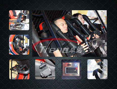 Amazing Experience VR Flying Simulator 3G Glasses + 49 Inch Screen