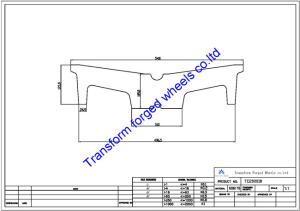 Quality TC200010 20 inch forged center disk blanks wholesale