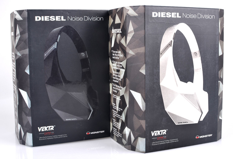 Monster - Diesel Noise Division VEKTR Black Headset made in china grgheadsets-com.ecer.com