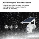 Pan Tilt Battery Solar Camera 4G 1080P HD Night Vision