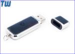 Bulk Fine Leather 2GB Thumb Drives USB Shinning Frame 3D Debossed Logo