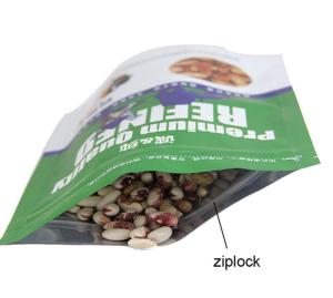 Quality Leak Proof Sealable Food Bags Pressure Resistance Green Packaging Optional wholesale