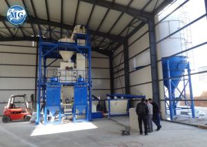 Quality 380V 50HZ Tile Adhesive Machine / Mixing Packagiing Dry Mortar Production Line wholesale