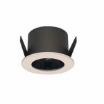 3W dark black mini spotlight Non-dim / switch / triac /0-10V / DALI dimmable