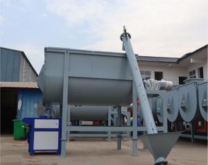 Quality Spiral Belt Horizontal Ribbon Blender 380V 220V Ribbon Blender Mixer wholesale