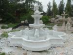 Outdoor Decoration White Marble Stone Water Fountain