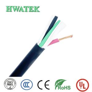 Quality E366579 (UL) TYPE STOOW PVC Bare Copper Stranded Cable 4C x 6AWG ( 13.3MM2 ) 600V 105℃ VW-1 Cable wholesale