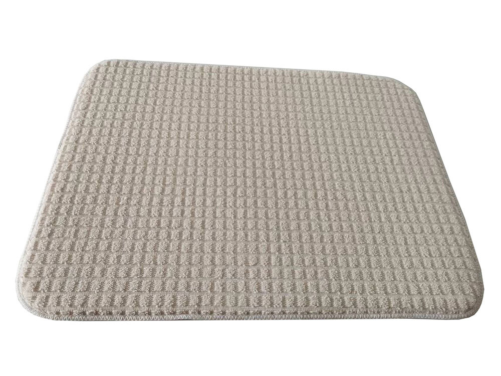 100% Microfiber Printed Kitchen Dish Drying Mat Polyester